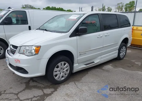 2015 Dodge Grand Caravan Se from USA, damaged, VIN 2C7WDGBG3FR686036